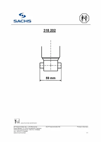 Shock Absorber 318 202