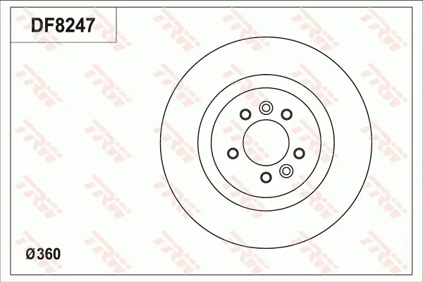 DF1747 TRW DISCHI FRENO (2PZ) FIAT