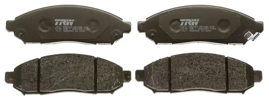 Brake Pad Set, disc brake | COTEC GDB3404