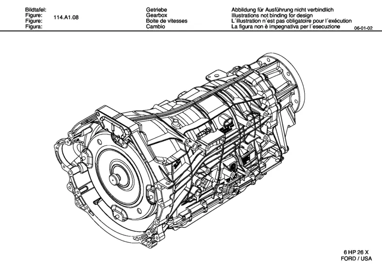 ZF-AUTOM.GEARBOX 6-SPEED | 6 HP 26 X 1068.020.068