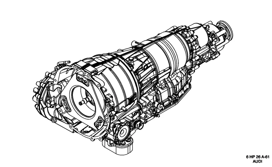 H ZFページ ZF-AUTOM.GEARBOX 6-SPEED | 6 HP 26 A 61 1068.030.064