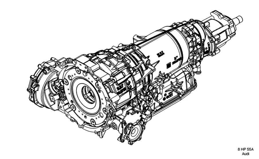 ZF-AUTOM.GEARBOX 8-SPEED | 8HP55A HIS 1087.034.118
