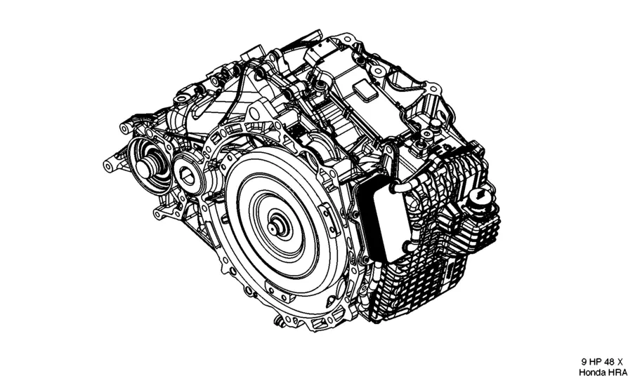 ZF-AUTOM.GEARBOX 9-SPEED | 9HP48QXO 1094.040.015