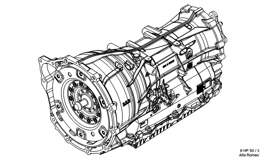 ZF-AUTOM.GEARBOX 8-SPEED | 8HP50X 1101.024.118