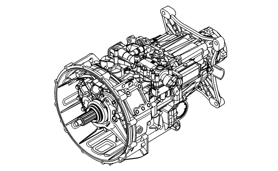 ZF-ECOSHIFT | 6 S 1610 BO 1360.004.032