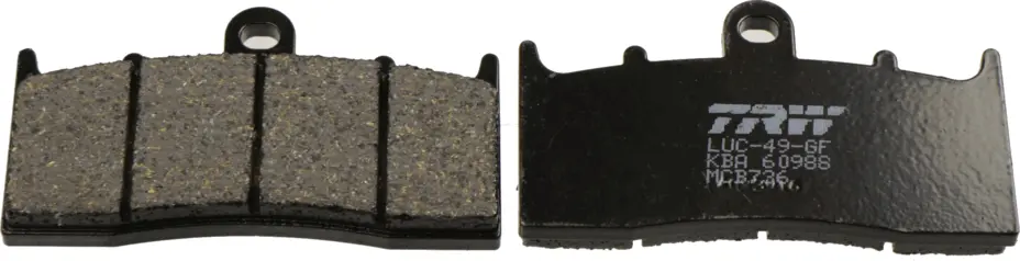 Brake Pad Set, disc brake | Organic Allround MCB736 