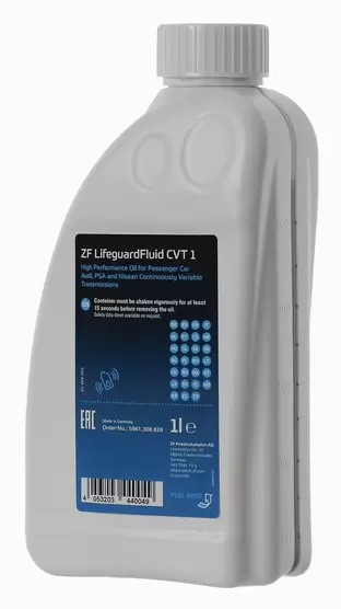 Automatic Transmission Fluid | ZF LifeguardFluid CVT 1 5961.308.626