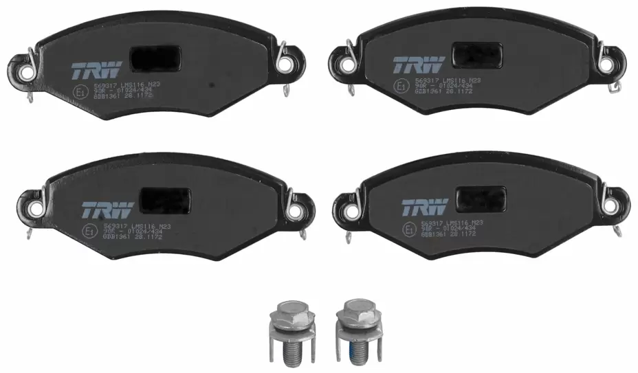 Brake Pad Set, disc brake | COTEC GDB1361