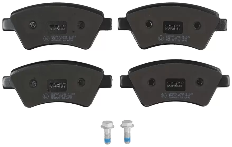Brake Pad Set, disc brake | COTEC GDB1552