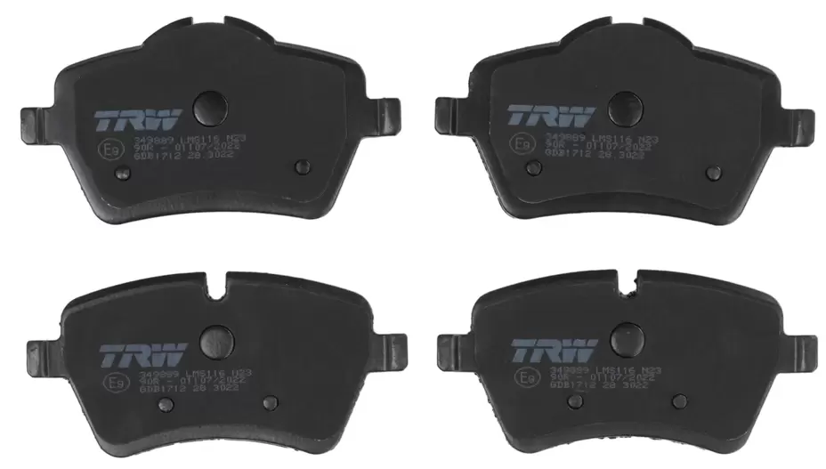 Brake Pad Set, disc brake | COTEC GDB1712