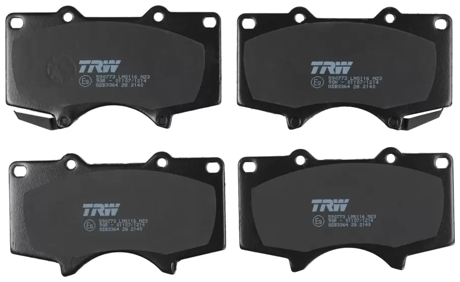 Brake Pad Set, disc brake | COTEC GDB3364