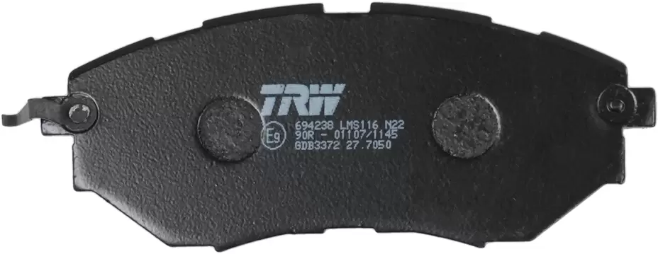 Brake Pad Set, disc brake | COTEC GDB3372