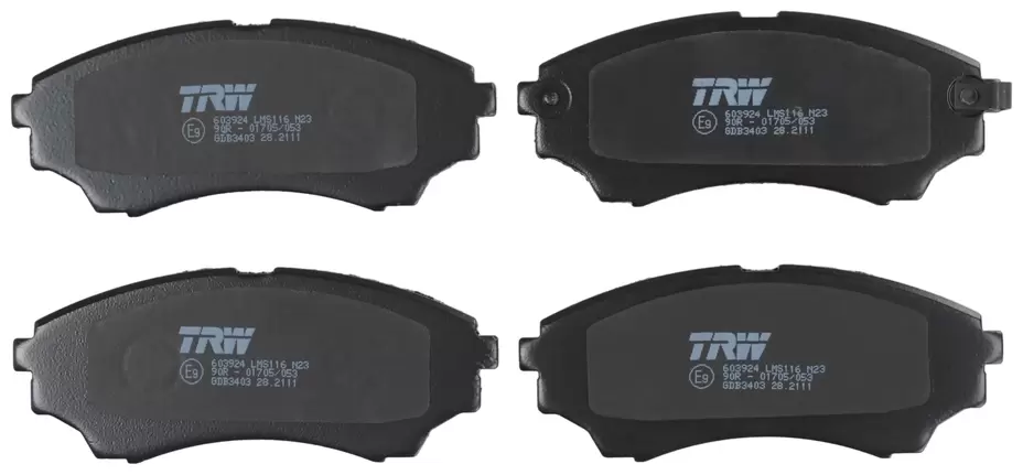 Brake Pad Set, disc brake | COTEC GDB3403