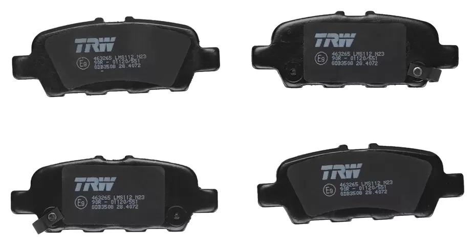 Brake Pad Set, disc brake | COTEC GDB3508