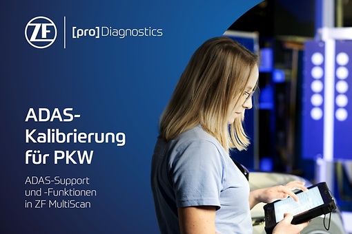 ZF MultiScan PC-ADAS-Kalibrierung