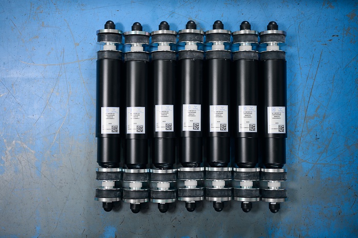 selection of dampers on the table