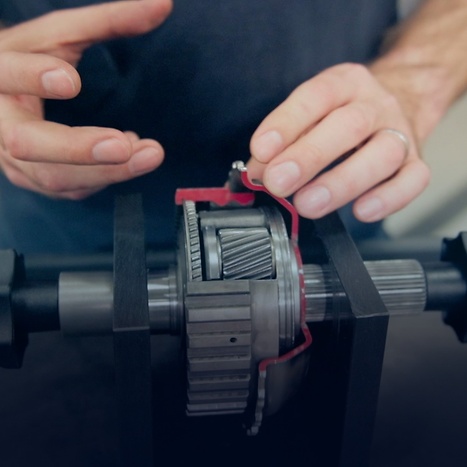 Philipp with rescue card on electric prototype