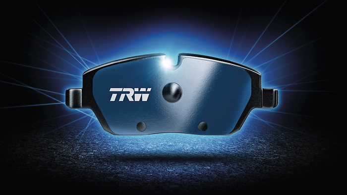TRW Electric Blue brake pad