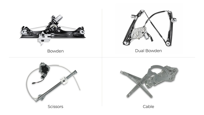 Window Regulator Double Guide.