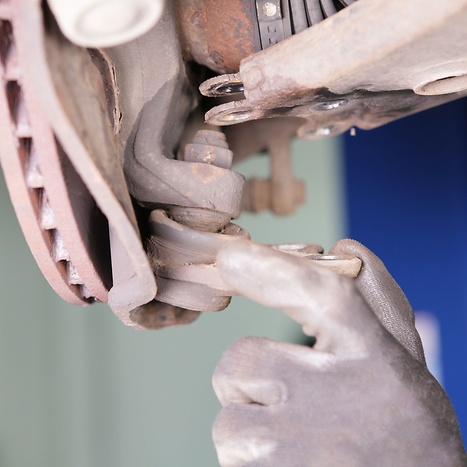 Defective ball joint