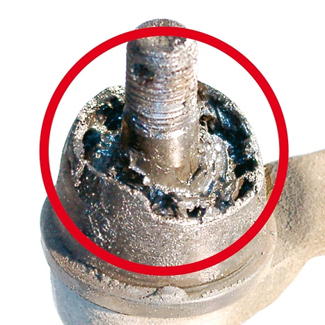 LEMFOERDER tie rod end damaged