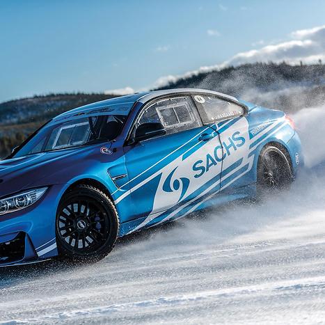 SACHS drifting on snow