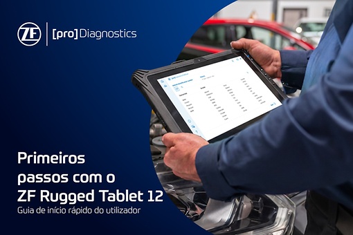 Guia de Início do Tablet ZF MultiScan